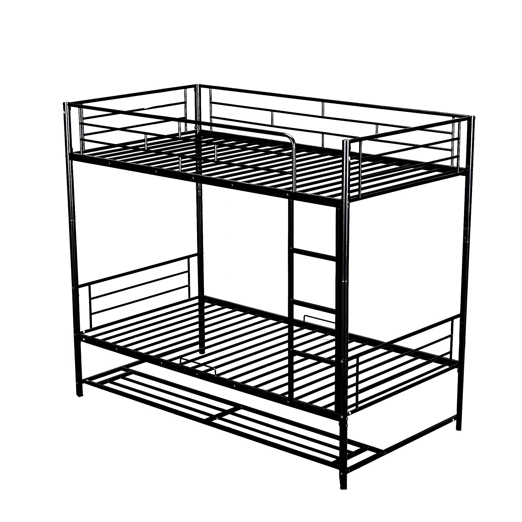 Bellemave® Metal Bunk Bed with Shelf and Guardrails Bellemave®