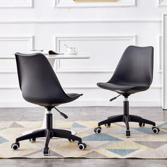 Bellemave® Modern Family Adjustable 360 ° Engineering Plastic Armless Computer Chair Bellemave®