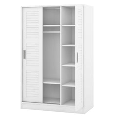 Bellemave® 3-Door Shutter Wardrobe with Shelves Bellemave®