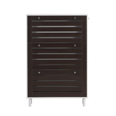 Bellemave® Minimalist Slim Shoe Cabinet with Hanging Hooks,3 Flip Drawers and Adjustable Panel Bellemave®