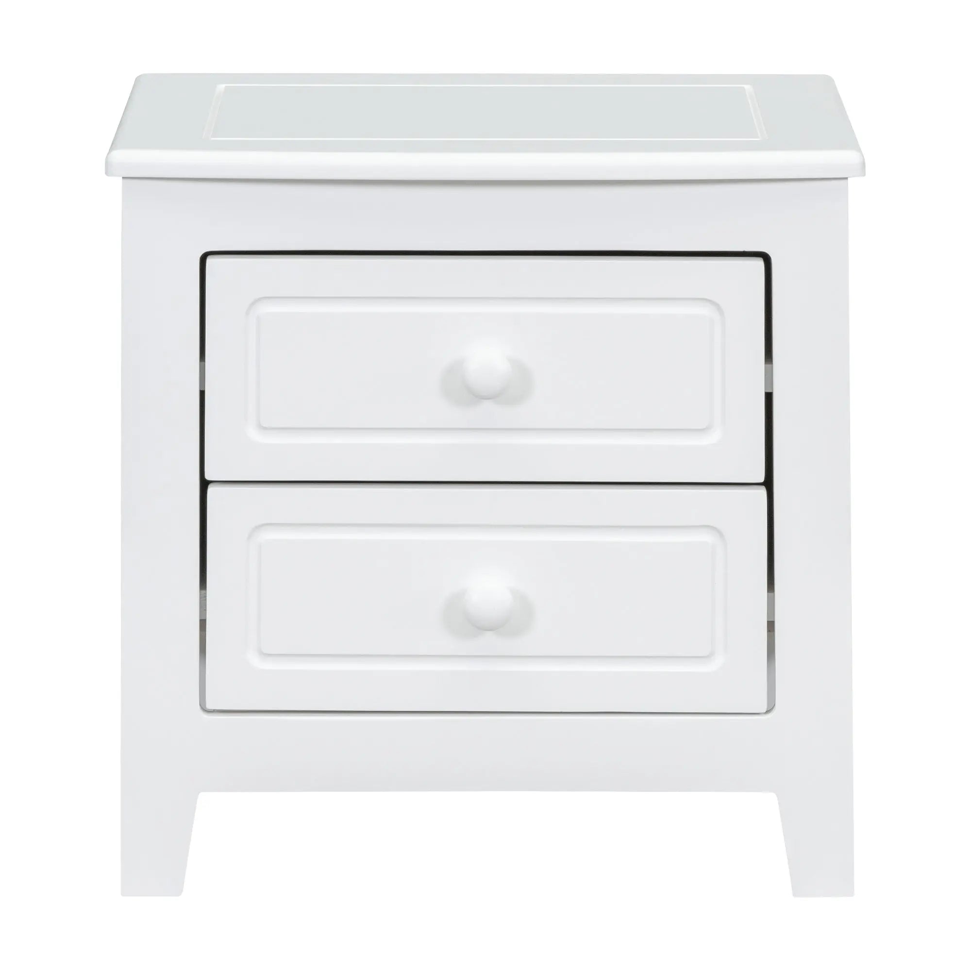 Bellemave® Mid Century Retro Bedside Table with 2 Drawers Bellemave®