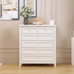 Bellemave Solid Wood Spray-Painted Drawer Dresser Bar Bellemave