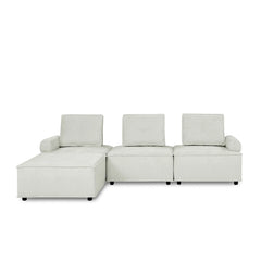 Bellemave 99" L-Shape Modular Sectional Sofa, DIY Combination Bellemave