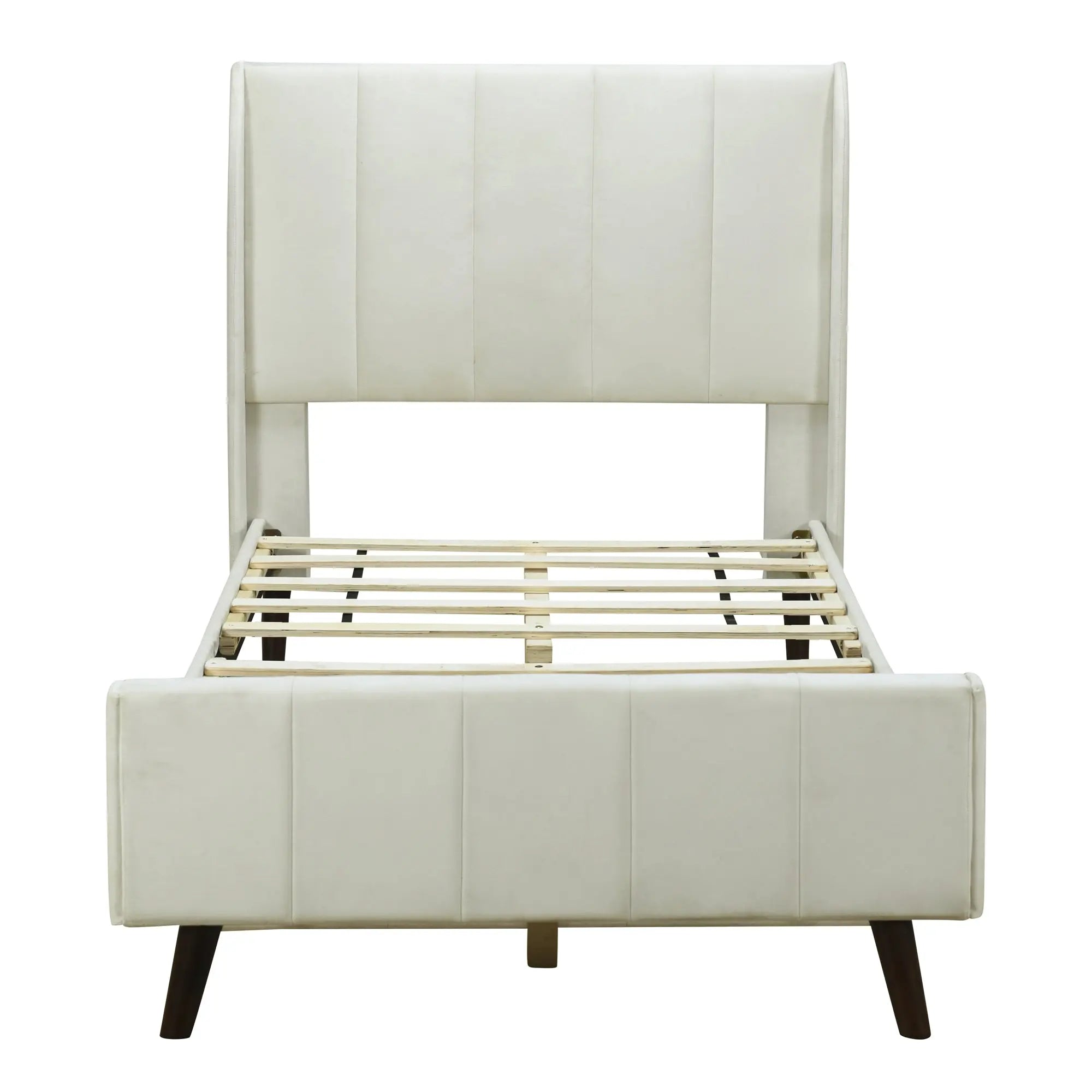 Bellemave® Velvet Upholstered Platform Bed Bellemave®