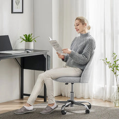 Bellemave® Armless Home Office Desk Chair with Wheels Bellemave®