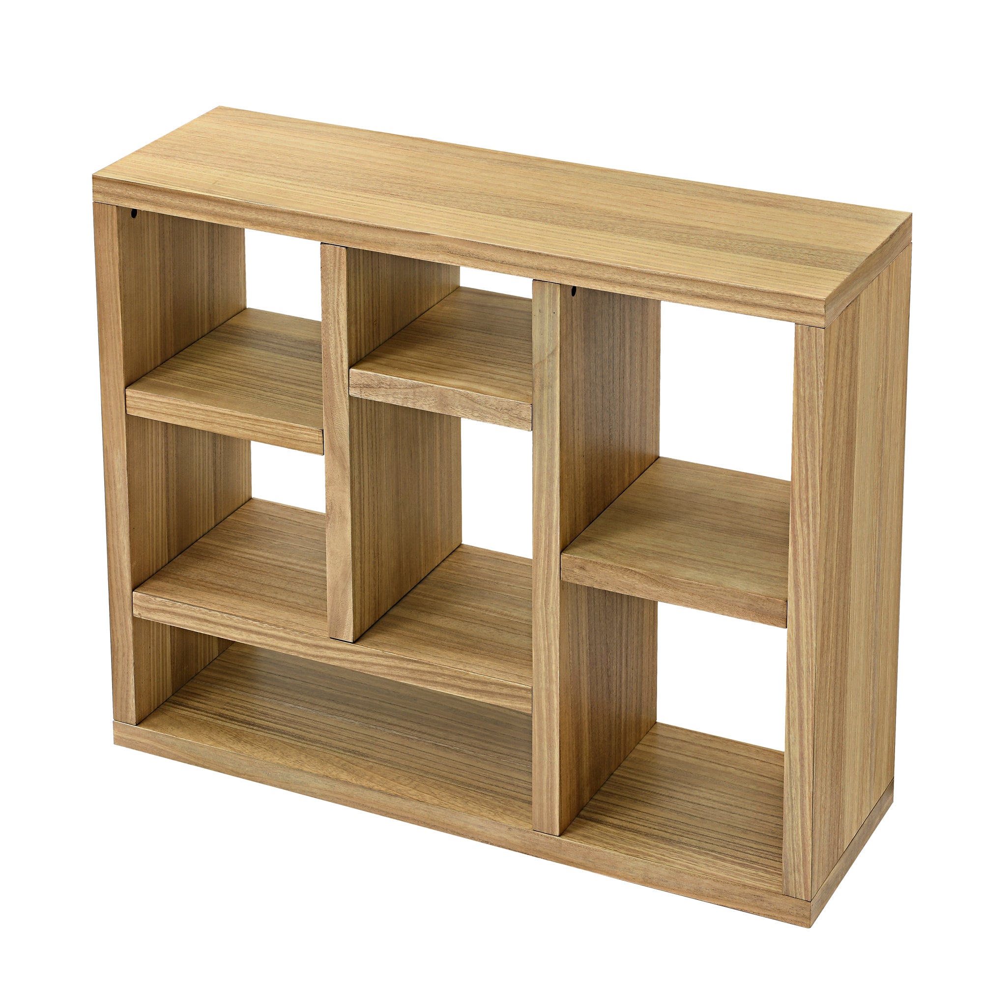 Bellemave® Open Wooden Open Shelf Bookcase with 7 Cube Storage Spaces Bellemave®