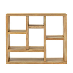 Bellemave® Open Wooden Open Shelf Bookcase with 7 Cube Storage Spaces Bellemave®