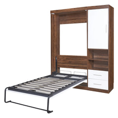 Bellemave® Murphy Bed Wall Bed with Cabinet Bellemave®