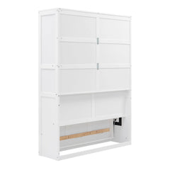 Bellemave® Murphy Bed Wall Bed with Shelves Bellemave®