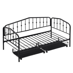 Bellemave® Twin Size Stylish Metal Daybed with 2 Drawers Bellemave®