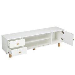 Bellemave 63" Fashion TV Stand with LED Light Belt Bellemave