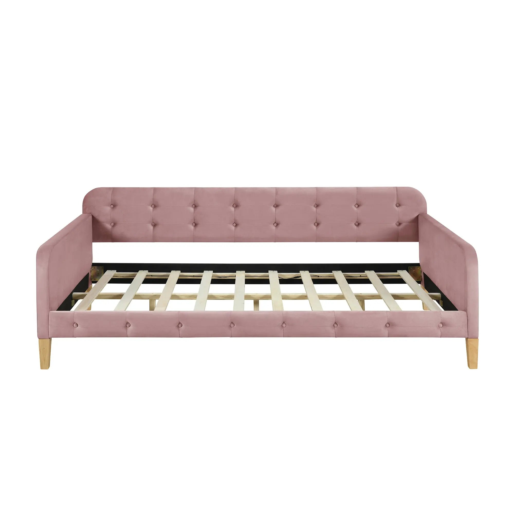 Bellemave Twin Size Upholstered Daybed with 4 Support Legs Bellemave