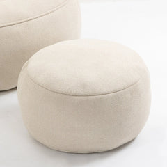 Bellemave Padded Foam Padding Compressed Bean Bag Sofa Chair  With Footrest Bellemave