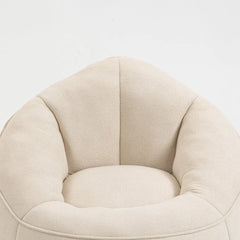 Bellemave Padded Foam Padding Compressed Bean Bag Sofa Chair  With Footrest Bellemave