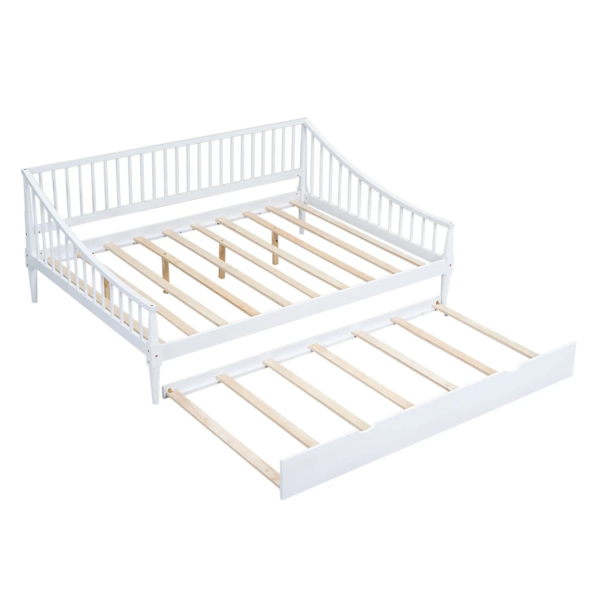 Bellemave® Full Size Daybed with Trundle and Support Legs Bellemave®