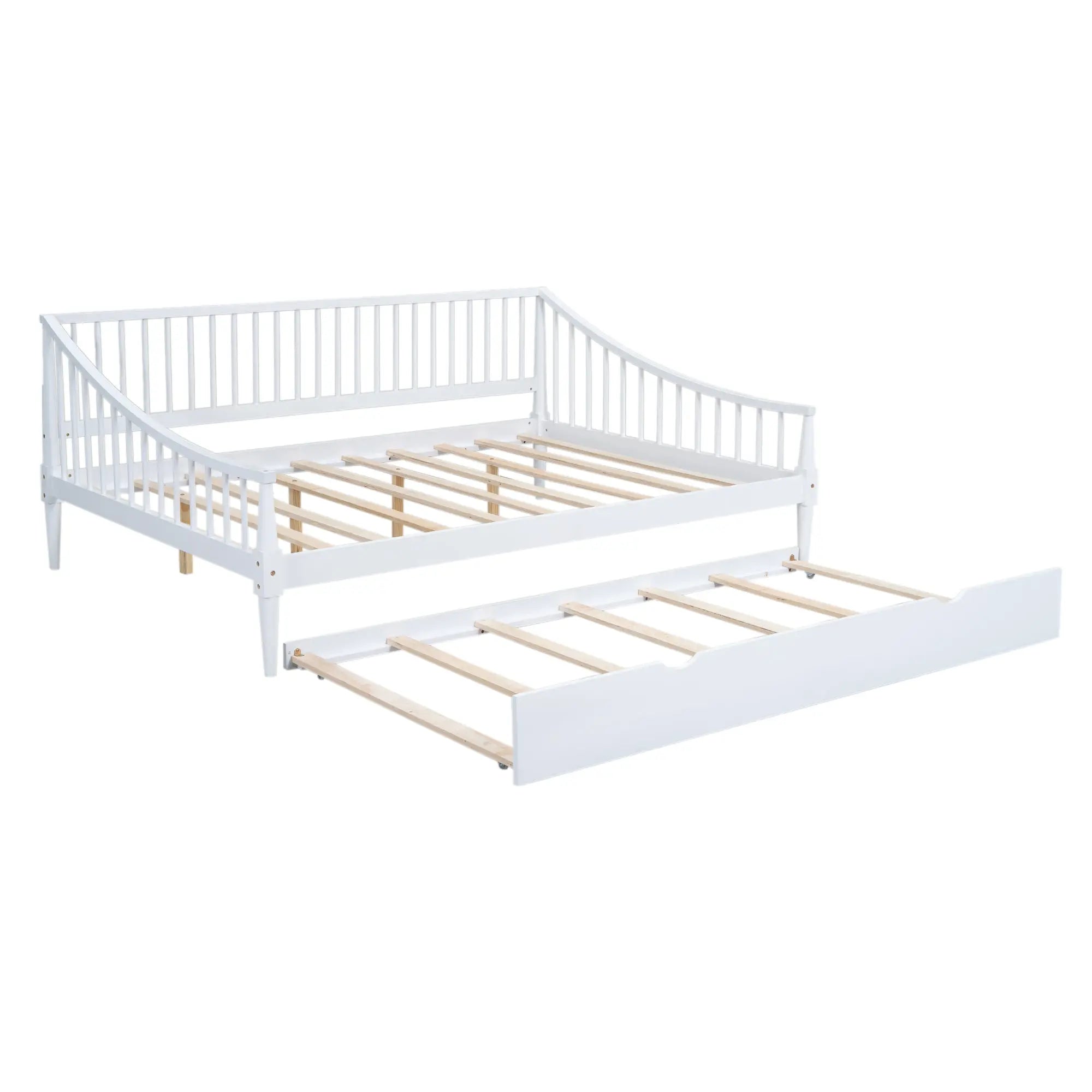 Bellemave® Full Size Daybed with Trundle and Support Legs Bellemave®