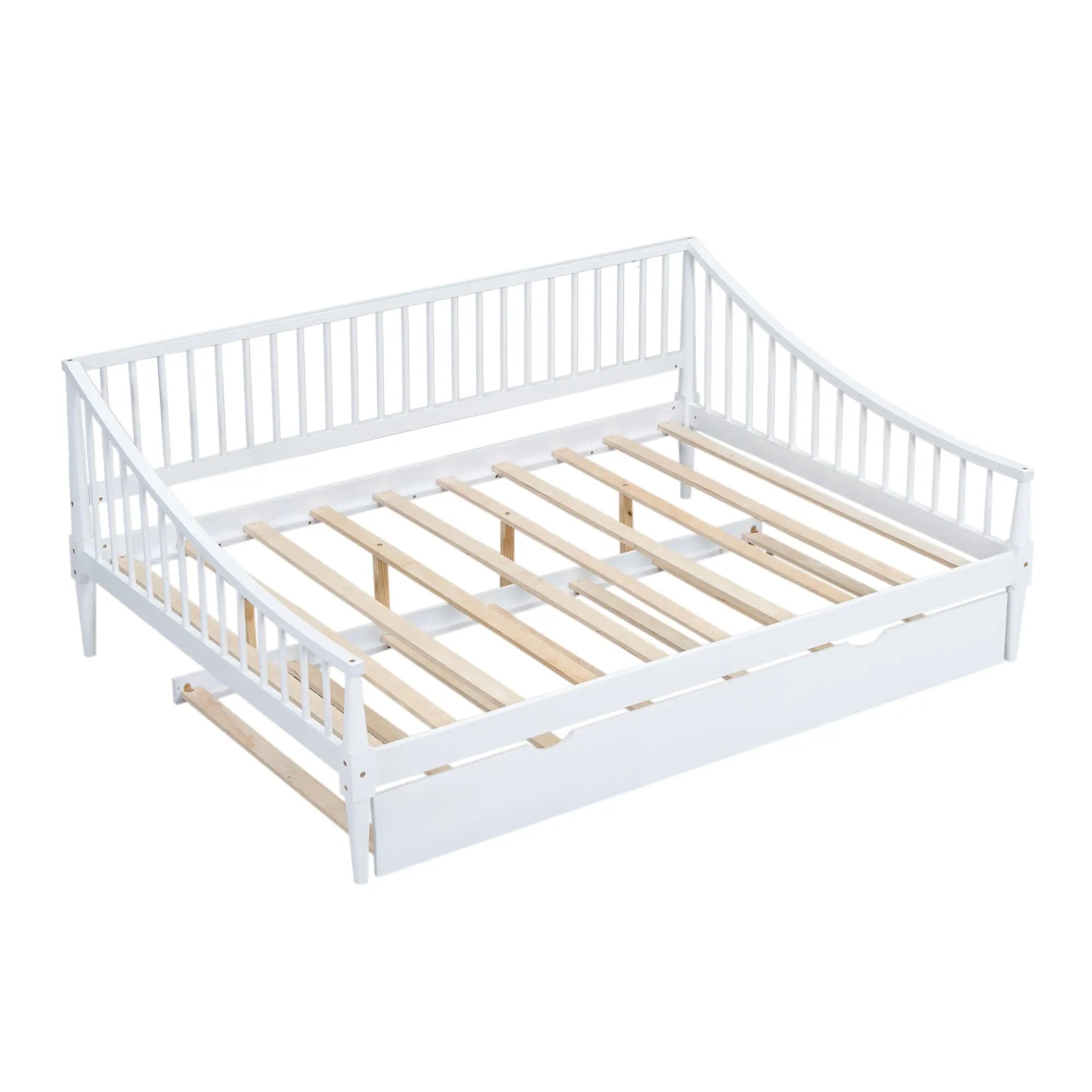 Bellemave® Full Size Daybed with Trundle and Support Legs Bellemave®