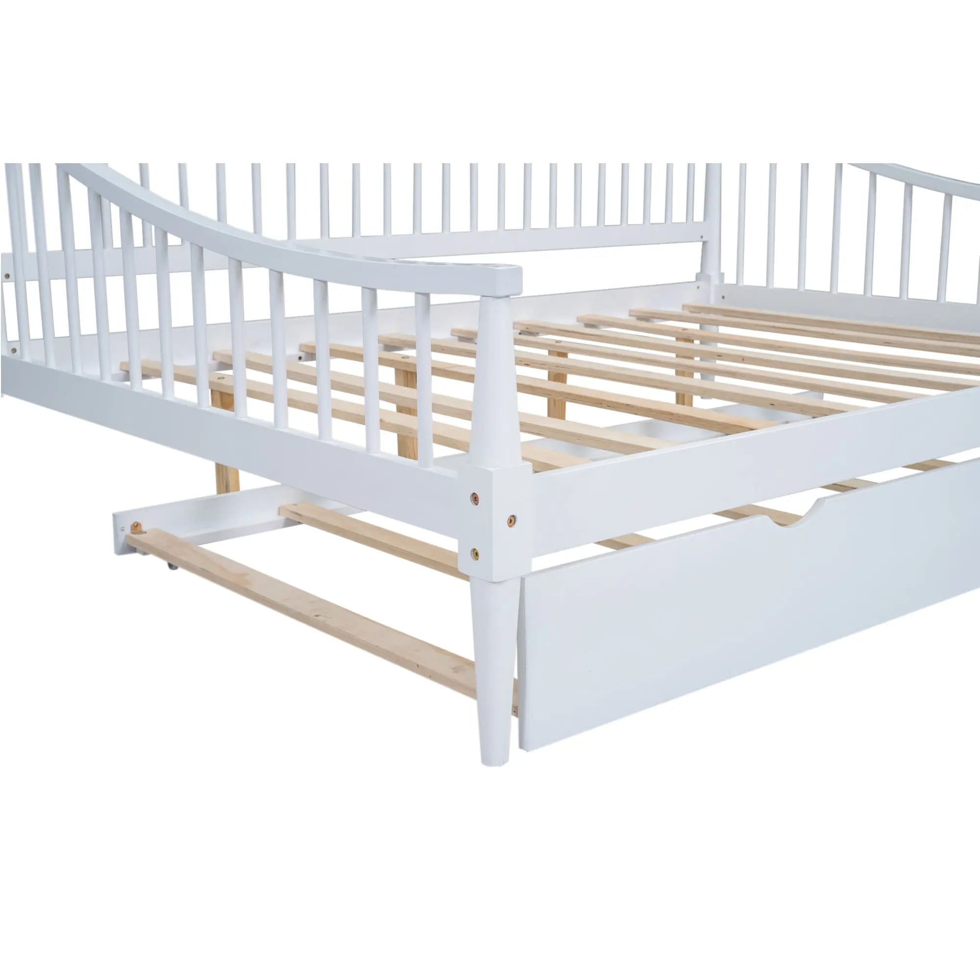 Bellemave® Full Size Daybed with Trundle and Support Legs Bellemave®