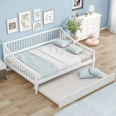 Bellemave® Full Size Daybed with Trundle and Support Legs Bellemave®