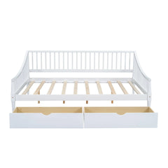 Bellemave® Full Size Daybed with Two Storage Drawers and Support Legs Bellemave®