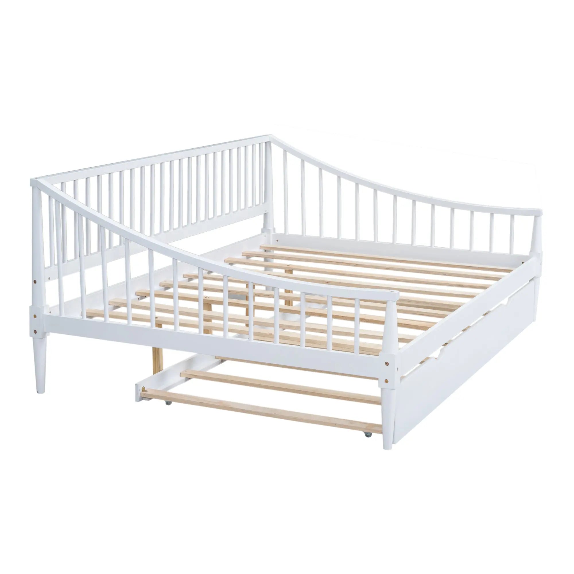 Bellemave® Full Size Daybed with Trundle and Support Legs Bellemave®