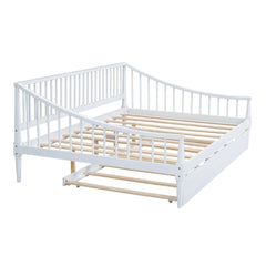 Bellemave® Full Size Daybed with Trundle and Support Legs Bellemave®