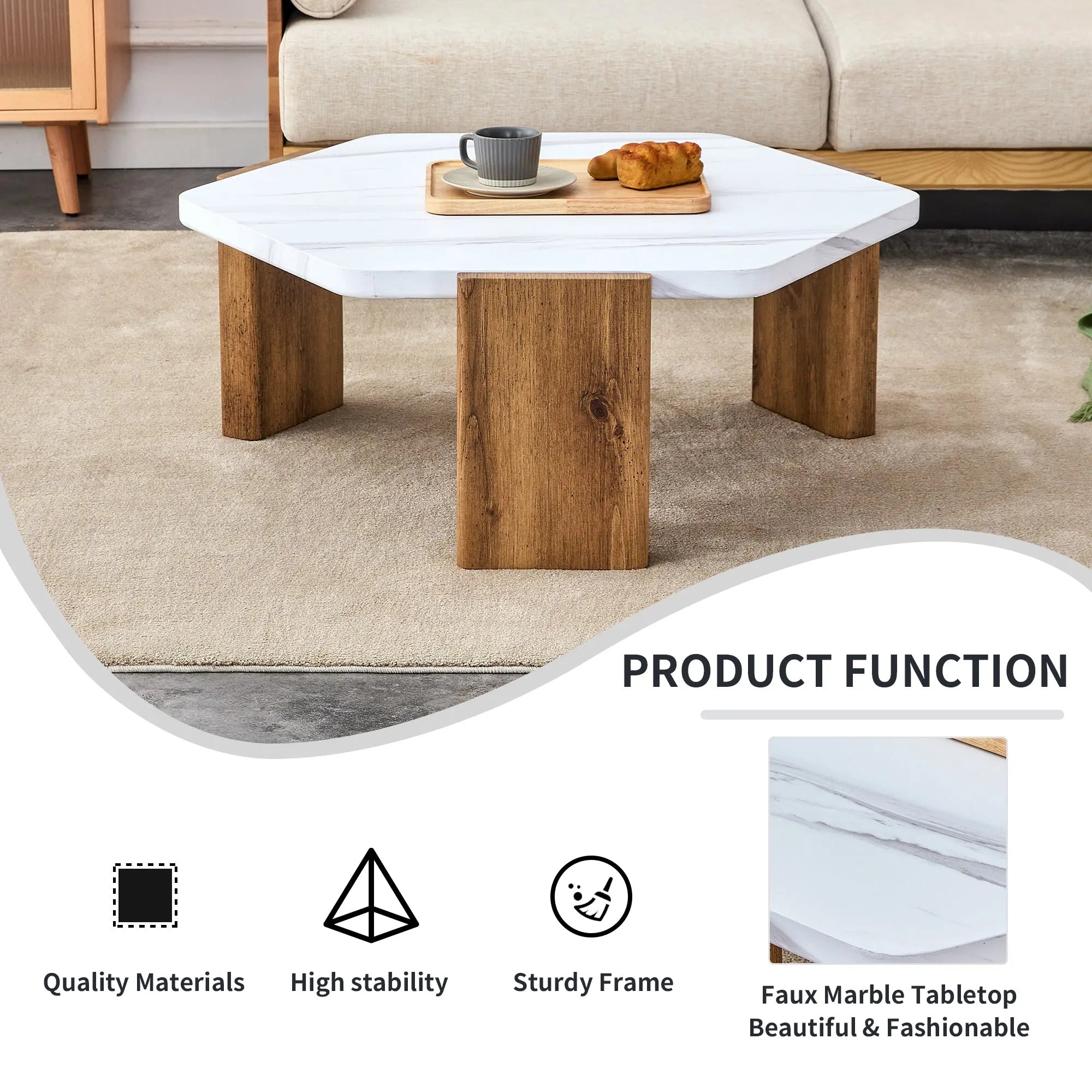 Bellemave® Modern Practical Coffee Table Bellemave®