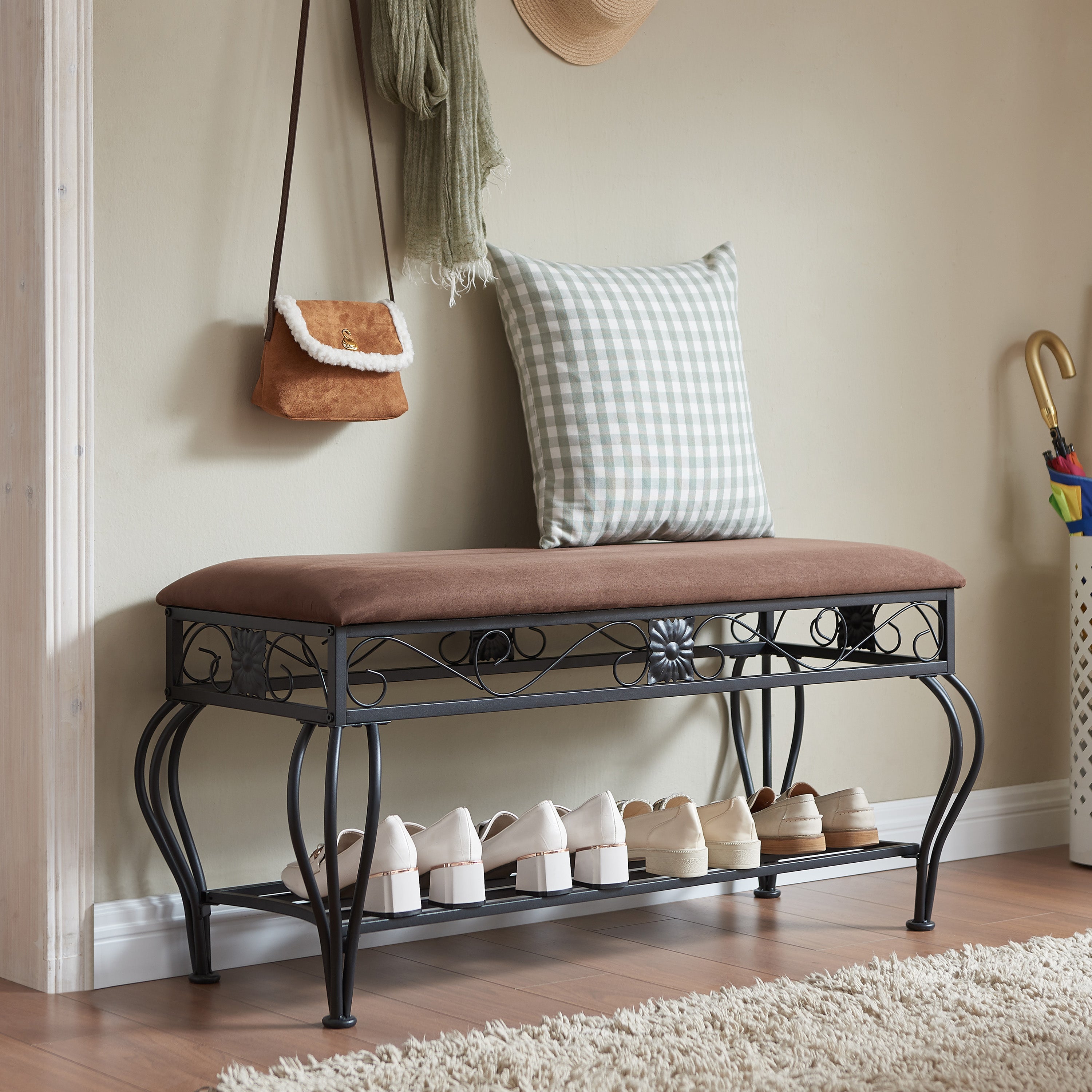 Bellemave® Upholstered Entryway Bench Bellemave®