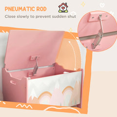 Bellemave® Toy Chest Storage Organizer for Bedroom with Safety Hinge, Cute Animal Design Bellemave®