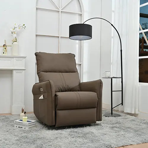 Bellemave 270° Power Swivel Rocker Recliner Chair with USB Ports Bellemave