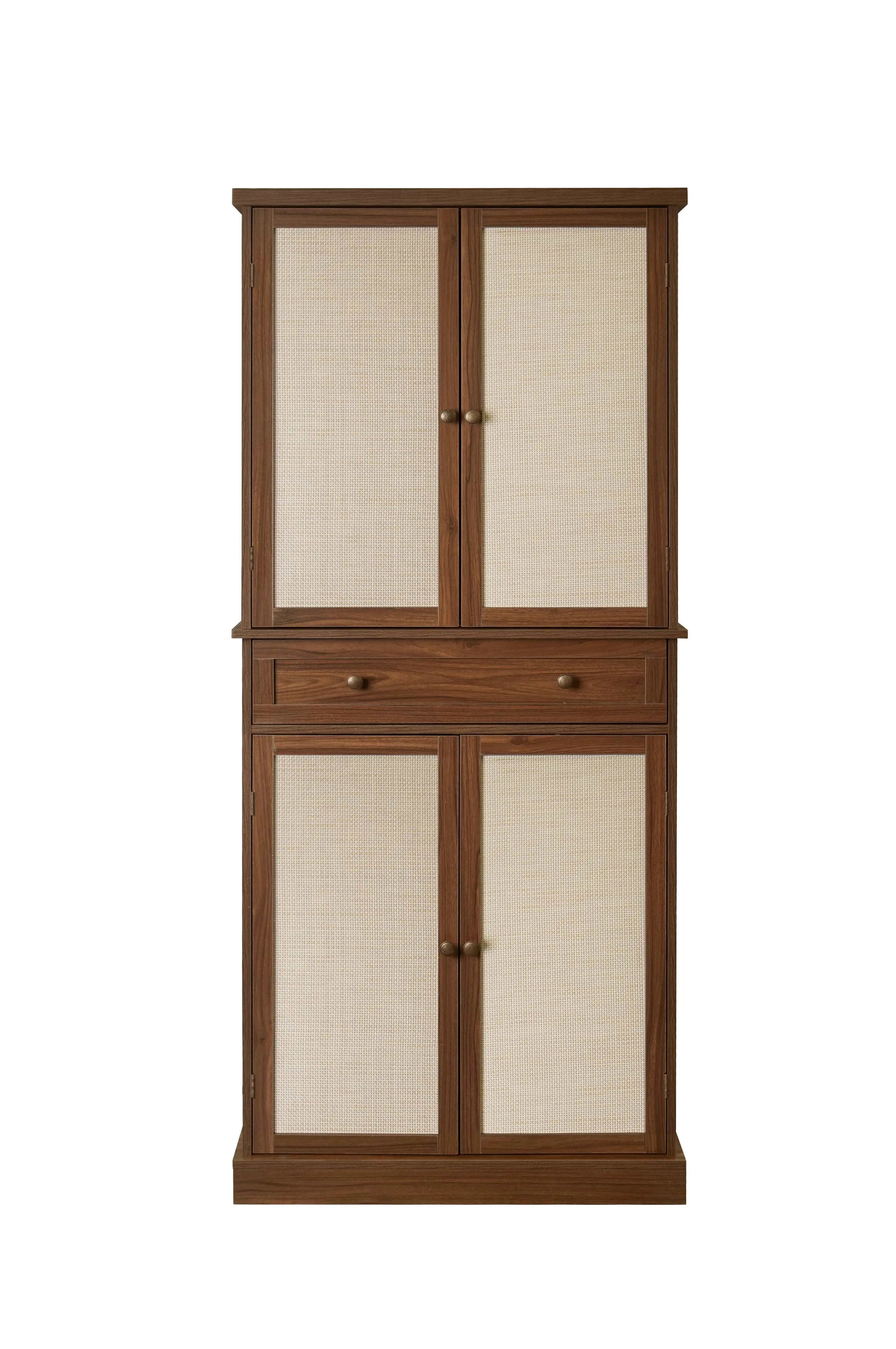 Bellemave® 4 Door Cabinet with 1 Drawer, with 4 Adjustable Inner Shelves