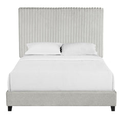 Bellemave® Minky Stone Upholstered Platform Bed,Box Spring Required Bellemave®