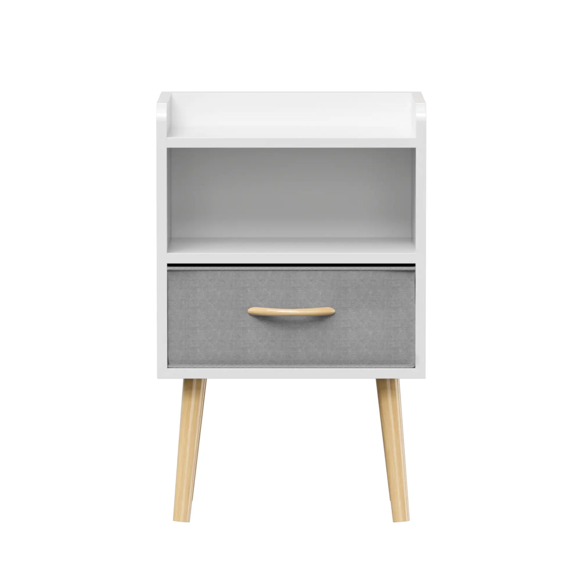 Bellemave Nightstand With Collapsible Fabric Drawer Bellemave