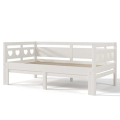 Bellemave Twin Size Extending Wooden Daybed with Trundle Bellemave