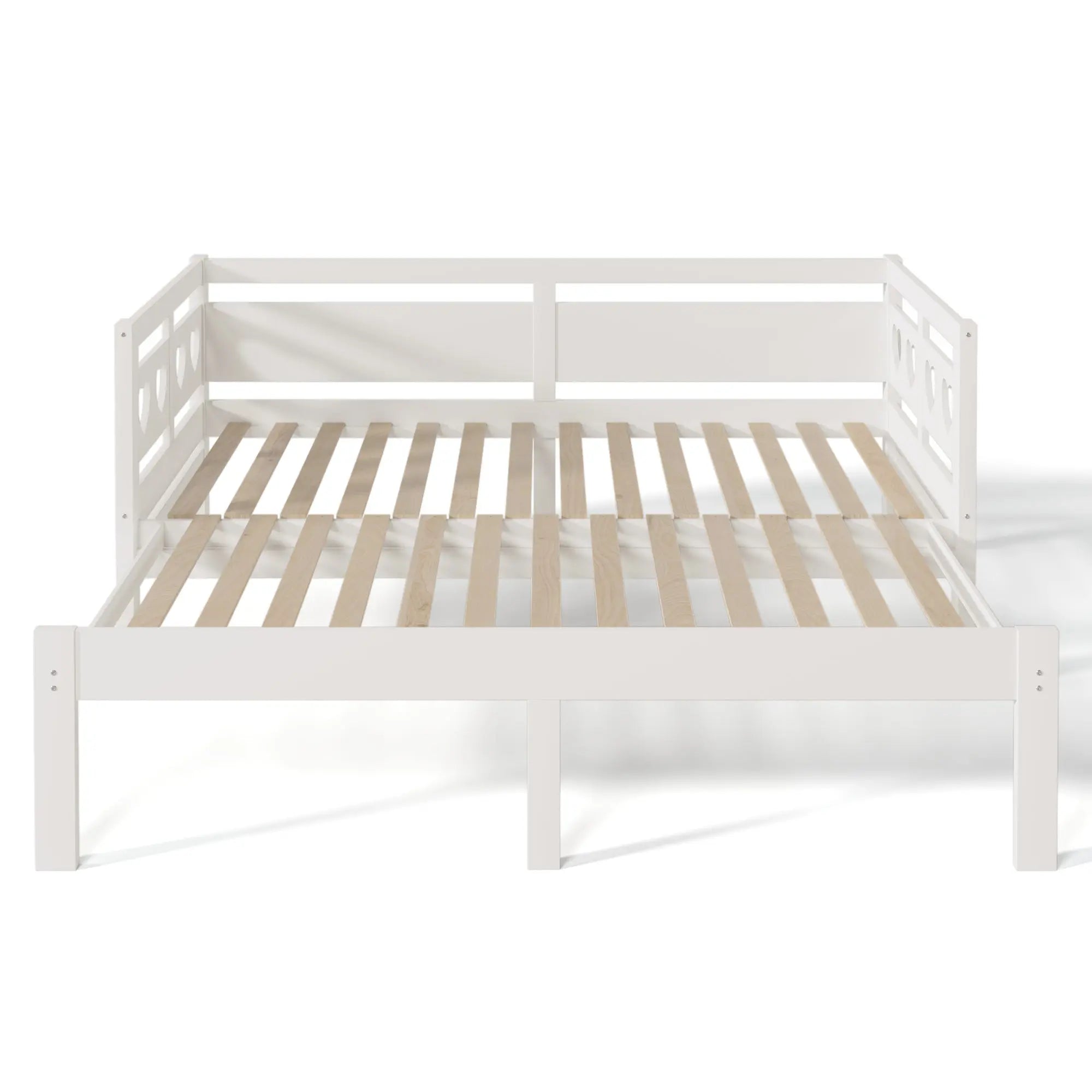 Bellemave Twin Size Extending Wooden Daybed with Trundle Bellemave