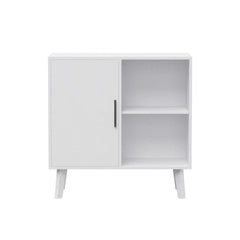 Bellemave Modern Wood Storage Cabinet with Door and Shelves Bellemave