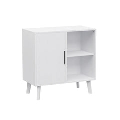 Bellemave Modern Wood Storage Cabinet with Door and Shelves Bellemave