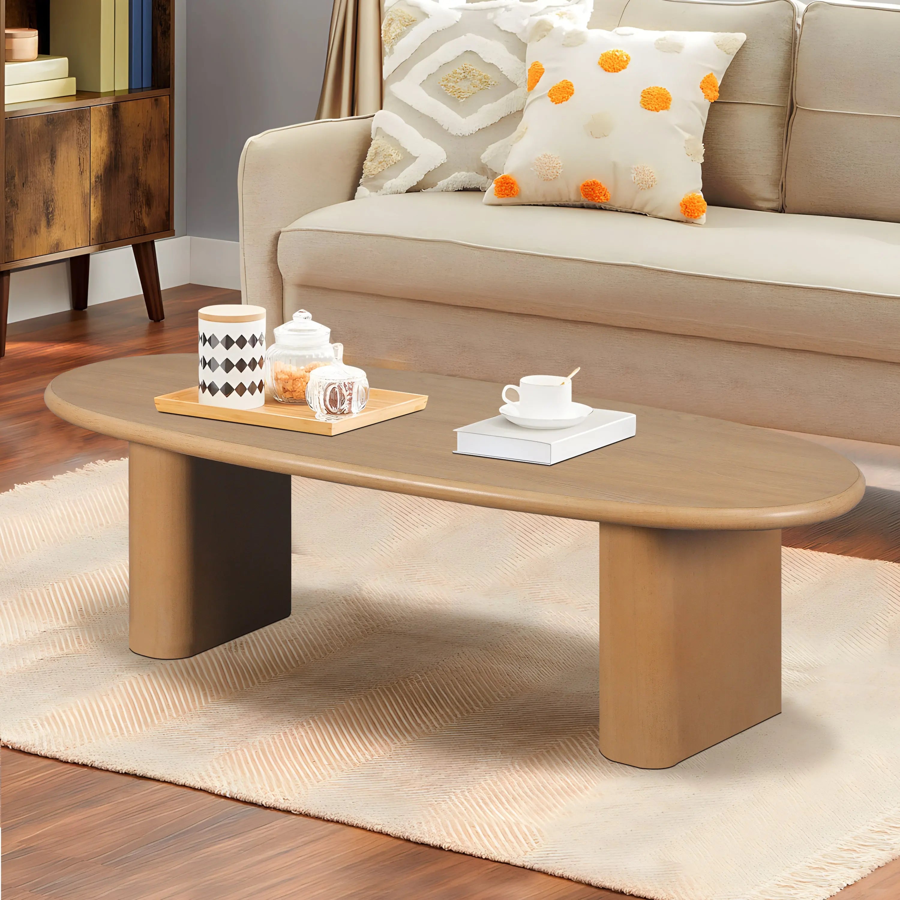 Bellemave® 51" Tapered Tabletop Coffee Table Bellemave®