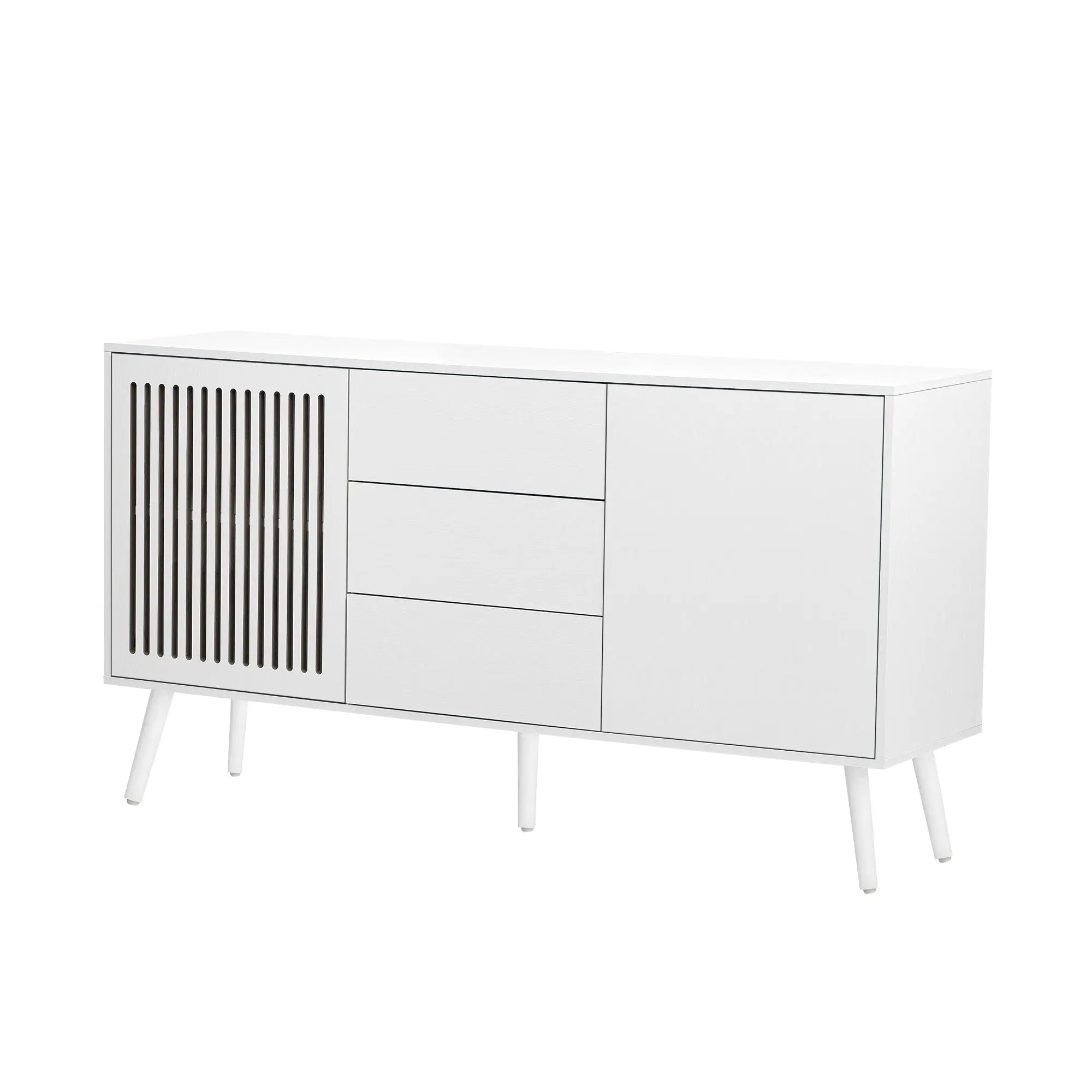 Bellemave® Modern Cabinet with 2 Doors and 3 Drawers Bellemave®