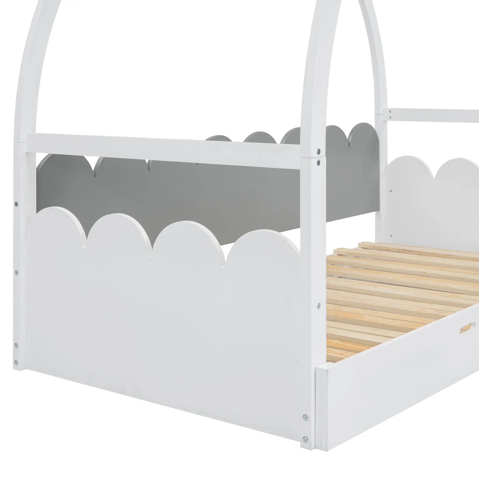 Bellemave® Twin Size Stretchable Vaulted Roof Bed Bellemave