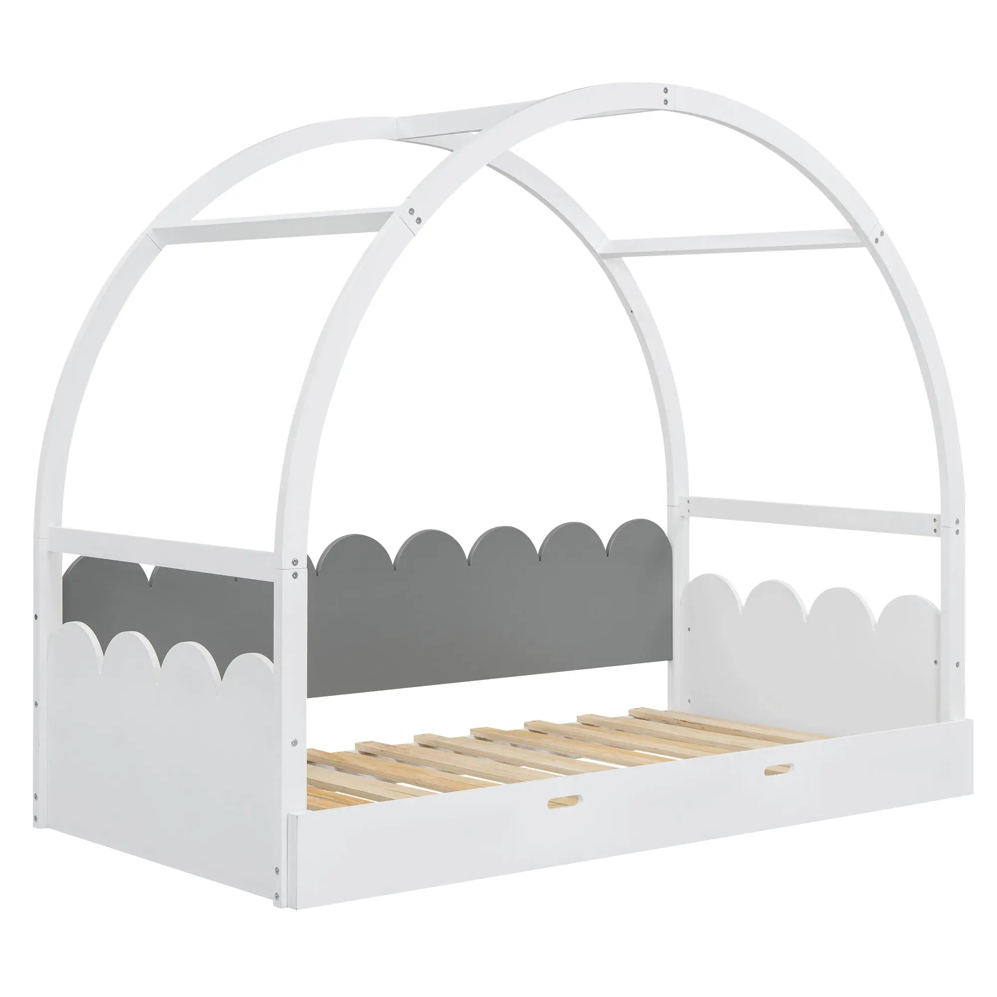 Bellemave® Twin Size Stretchable Vaulted Roof Bed Bellemave