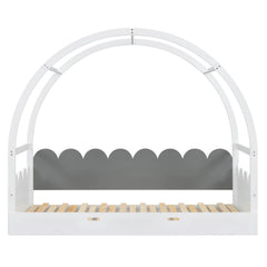 Bellemave® Twin Size Stretchable Vaulted Roof Bed Bellemave