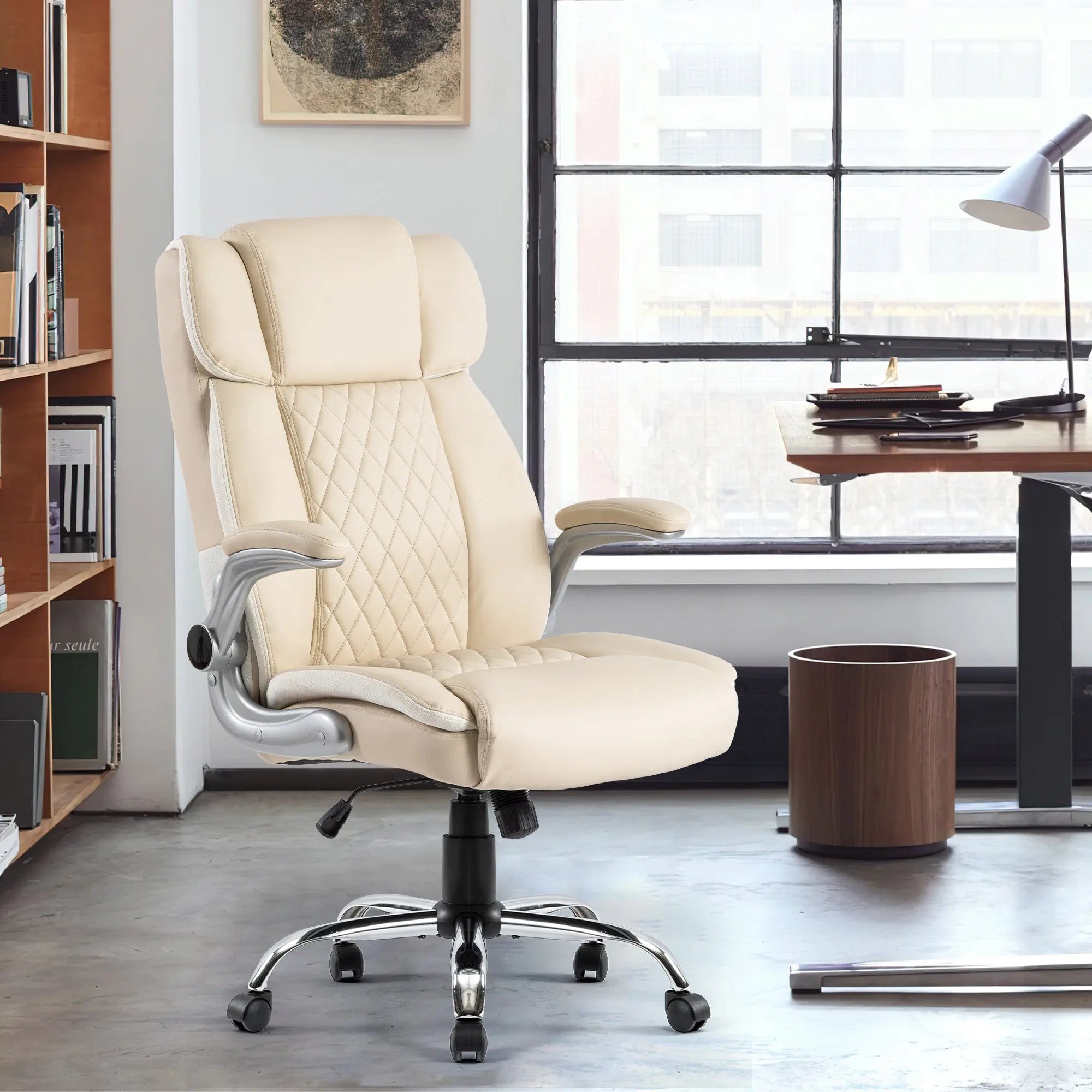 Bellemave® Velvet Swivel Office Room Chair Executive Desk Chair Bellemave®