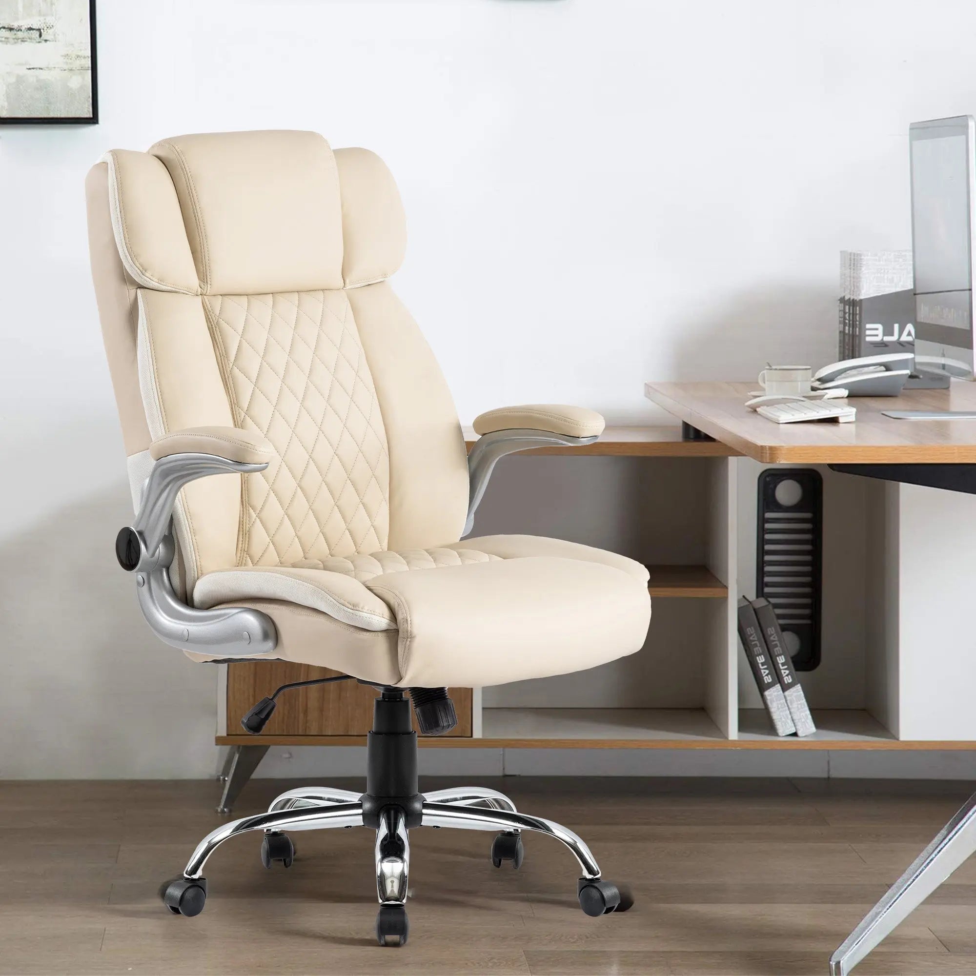 Bellemave® Velvet Swivel Office Room Chair Executive Desk Chair Bellemave®