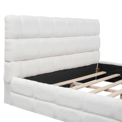 Bellemave® Queen Size Upholstered Platform Bed