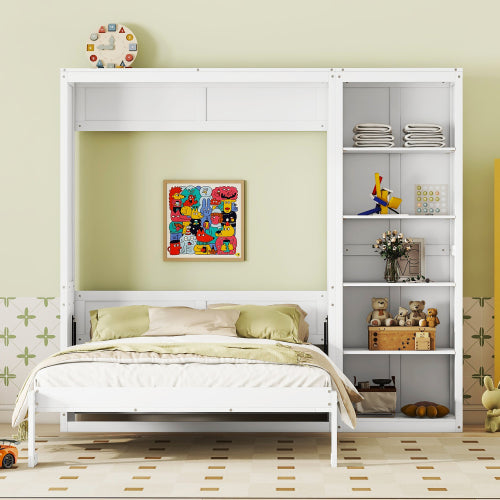 Bellemave® Murphy Bed Wall Bed with Shelves Bellemave®