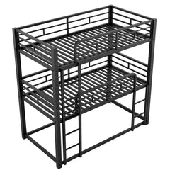 Bellemave® Twin Size Metal Triple Bunk Bed