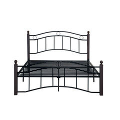 Bellemave® Metal Platform Bed with Headboard and Footboard