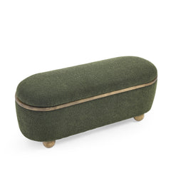 Bellemave® Upholstered End of Bed Ottoman Bench with Storage and Seating