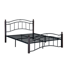 Bellemave® Metal Platform Bed with Headboard and Footboard